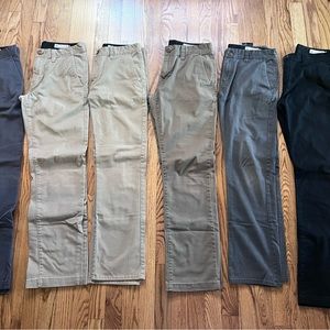 Volcom Mens Pants 6 pair size 30
